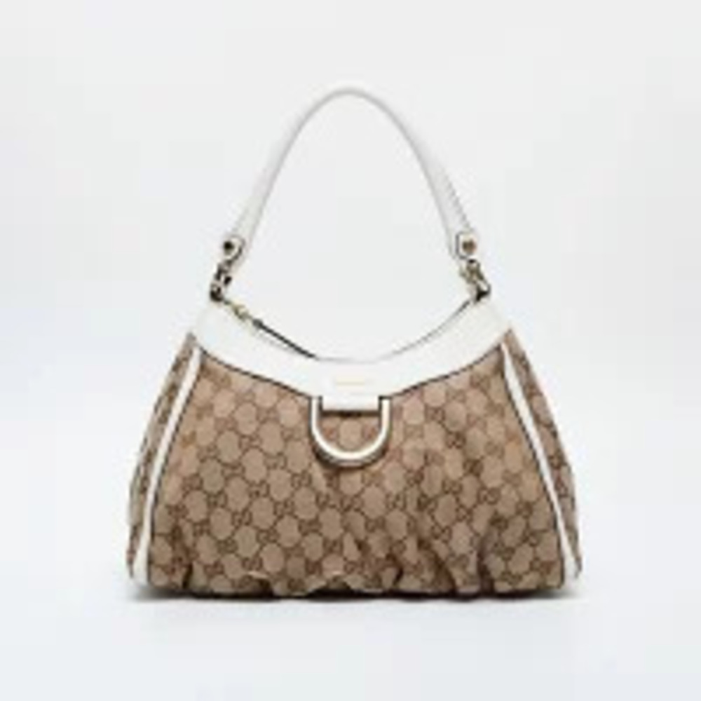 Gucci GG Canvas Beige Bag Shoulder Abbey